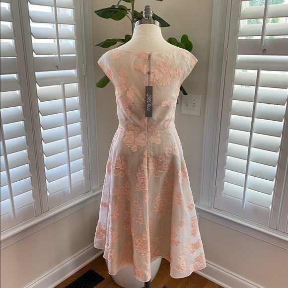 Lela rose floral jacquard full-skirt dress size 2 - Picture 10 of 15